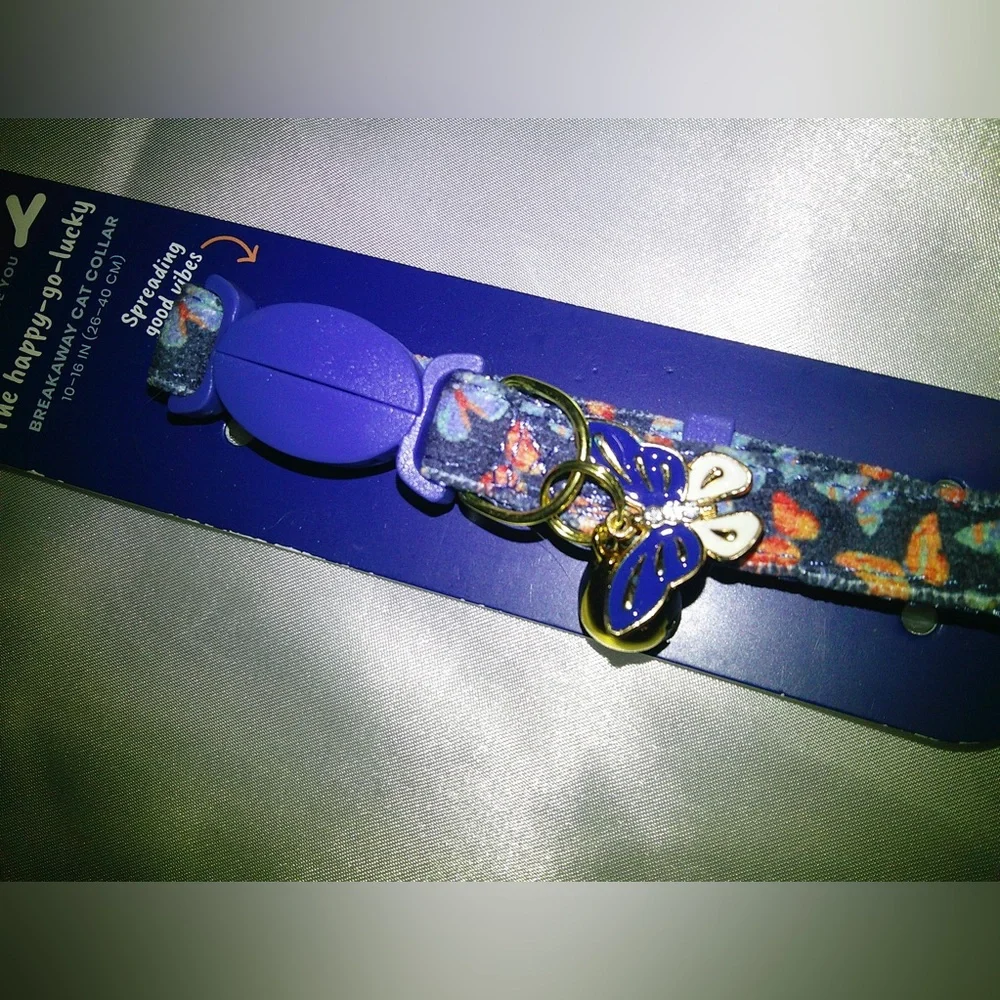 Youly the happy go lucky Dream Butterfly Cat Collar (L/XL)